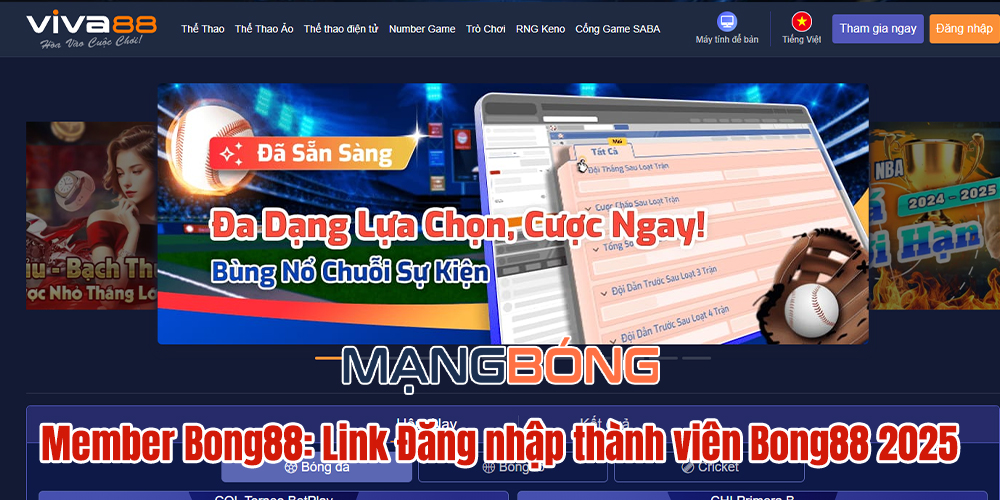 Member Bong88: Link Đăng nhập thành viên Bong88 2025